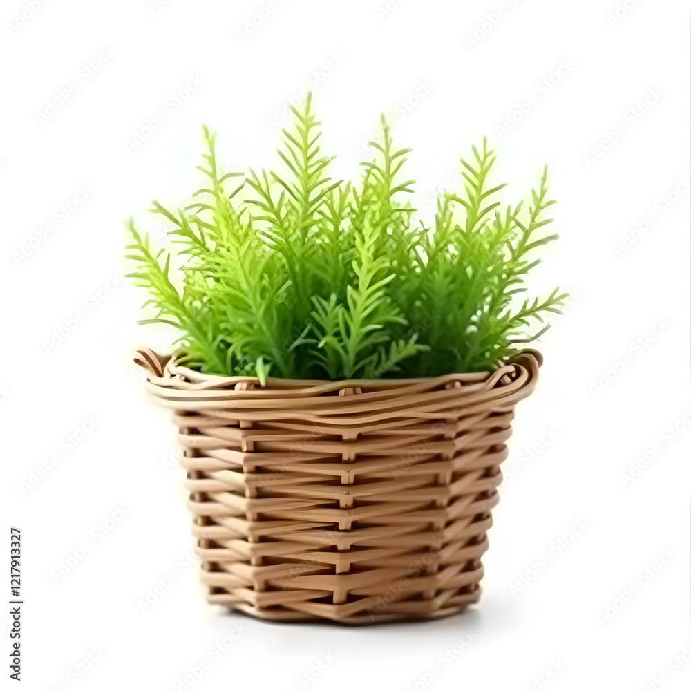 green grass in a basket green grass in a basket