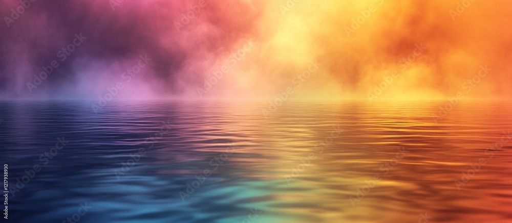 Mesmerizing sunset reflection on tranquil waters creating a vibrant ethereal landscape of color and light The serene scene evokes a sense of peace and beauty in the natural world Mesmerizing sunset reflection on tranquil waters creating a vibrant ethereal landscape of color and light The serene scene evokes a sense of peace and beauty in the natural world
