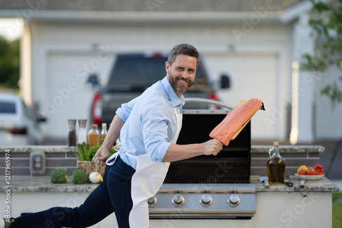 Canvas-taulu Grilling and barbecue