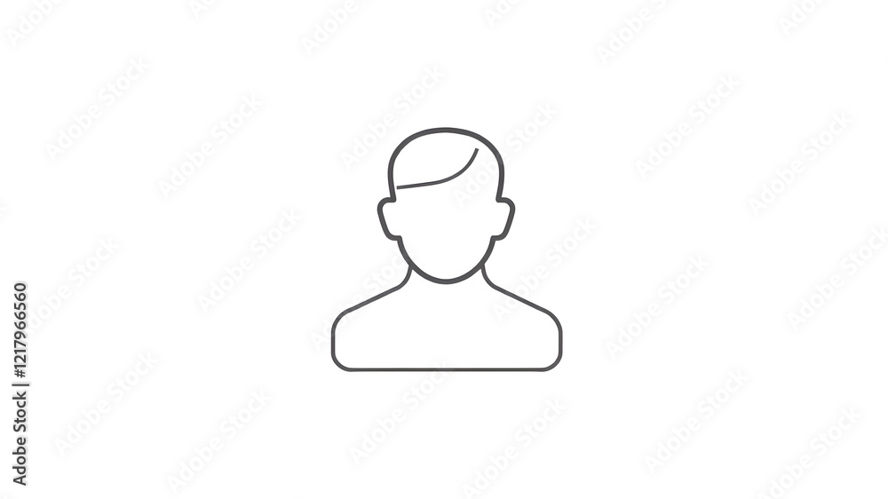 ID card pass, icon in line design. ID, card, pass, identification, access, employee, security. Generative AI ID card pass, icon in line design. ID, card, pass, identification, access, employee, security. Generative AI
