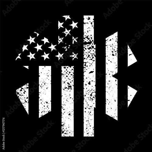 Star of Life Medical Logo, Ambulance logo, Pharmacy sign, Medical sign, Medical symbol, Star of Life Black American flag