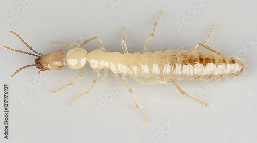 Close-up of a Pale-colored Termite Specimen photo