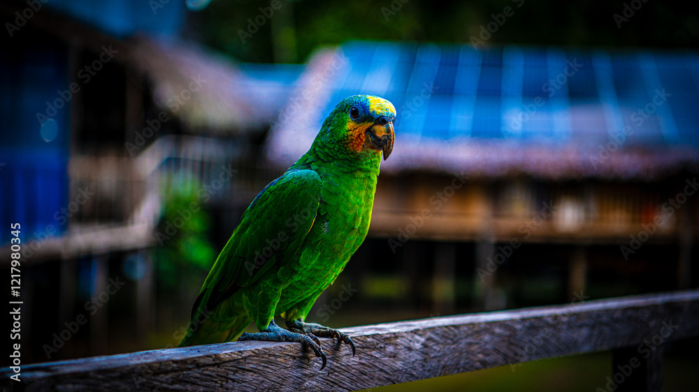 Obraz premium Amazon Parrot