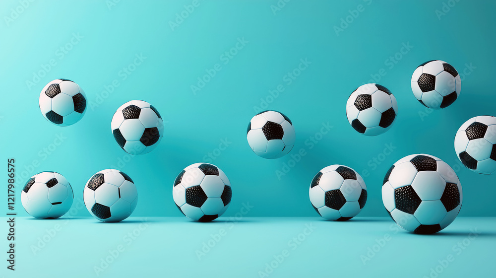 Floating Soccer Balls: Dynamic Sports Photography Floating Soccer Balls: Dynamic Sports Photography