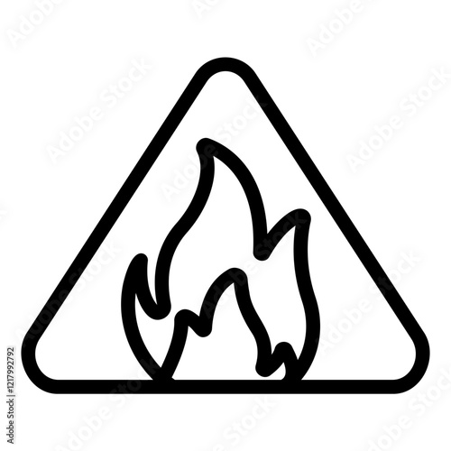 fire Line Icon