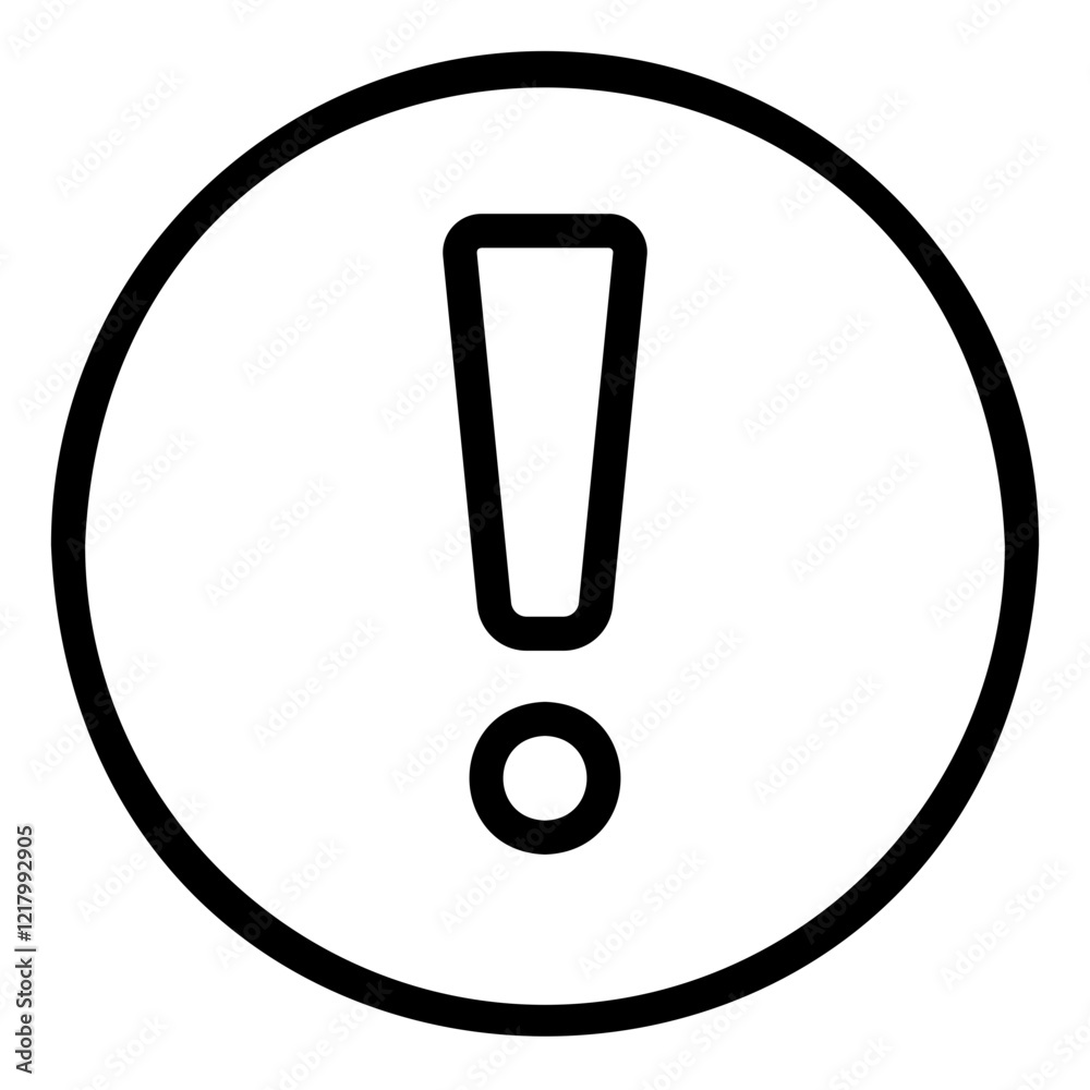 alert Line Icon alert Line Icon