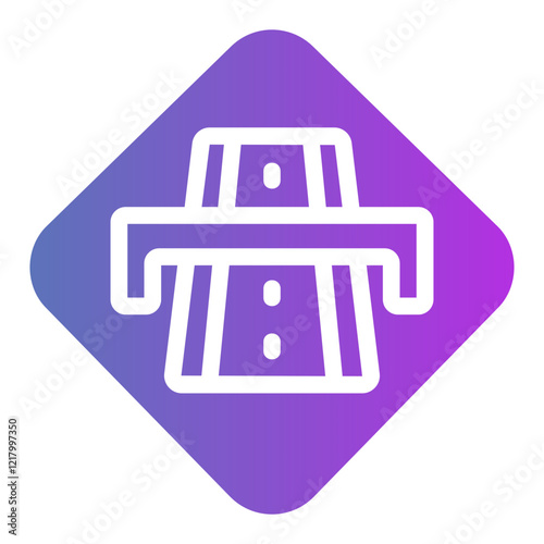 motorway Gradient icon