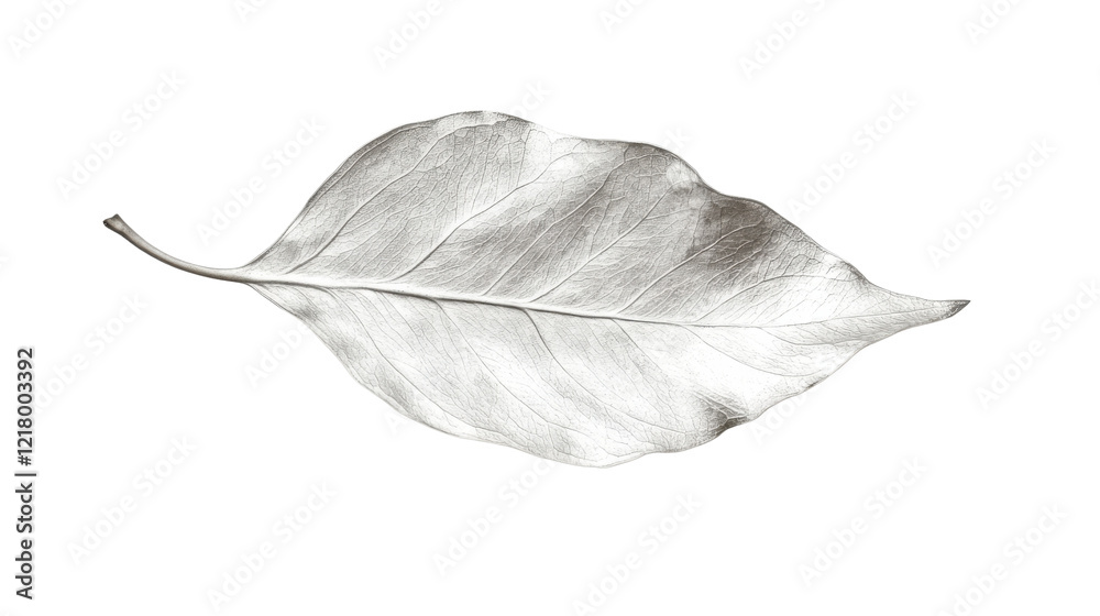 Dry leaf on transparent background Dry leaf on transparent background