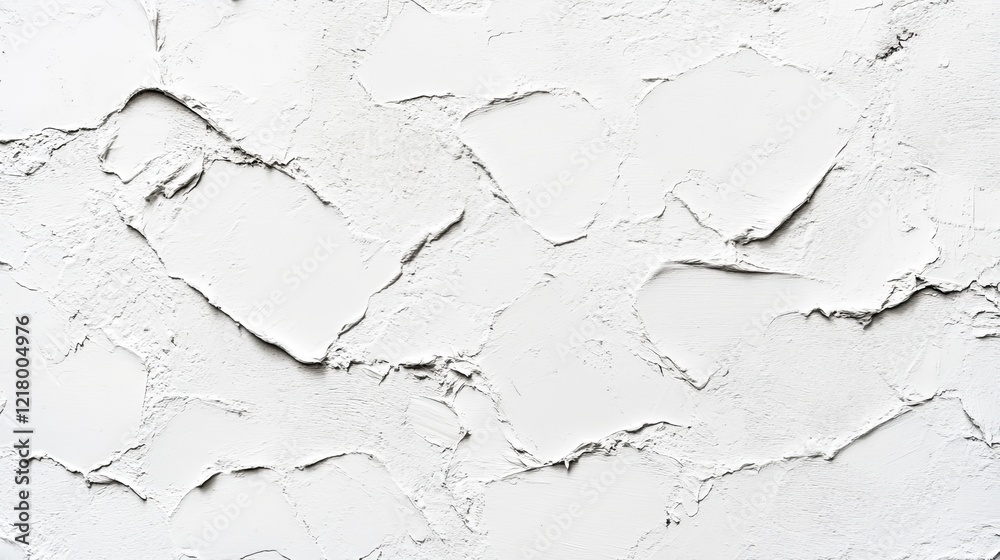 Fototapeta premium Geometric texture overlay effect with organic diagonal shadow and light caustic pattern on a white wall, creating a modern and artistic visual for mockups and design projects