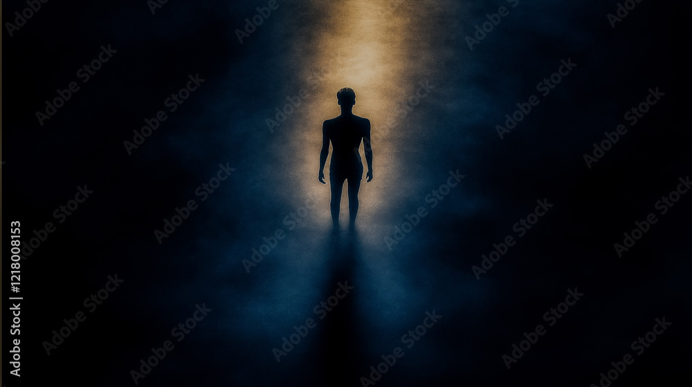 Man Walking into the Unknown: Dreamlike Exploration