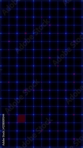 データ通信と接続。ネットワークやテクノロジーをイメージした背景動画素材。