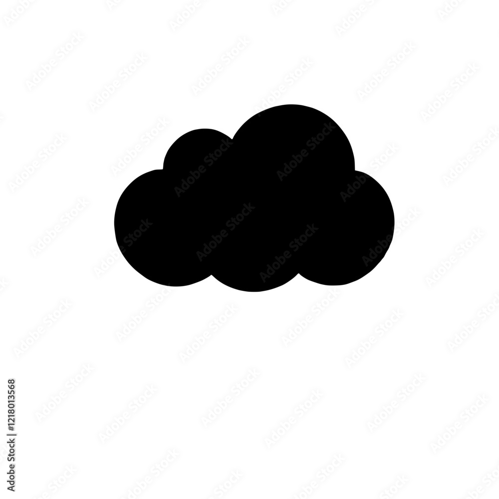 Cloud Icon: A simple yet powerful black cloud icon, symbolizing the concept of cloud computing, data storage, and the digital world. This minimalist design is ideal for websites, apps. Cloud Icon: A simple yet powerful black cloud icon, symbolizing the concept of cloud computing, data storage, and the digital world. This minimalist design is ideal for websites, apps.