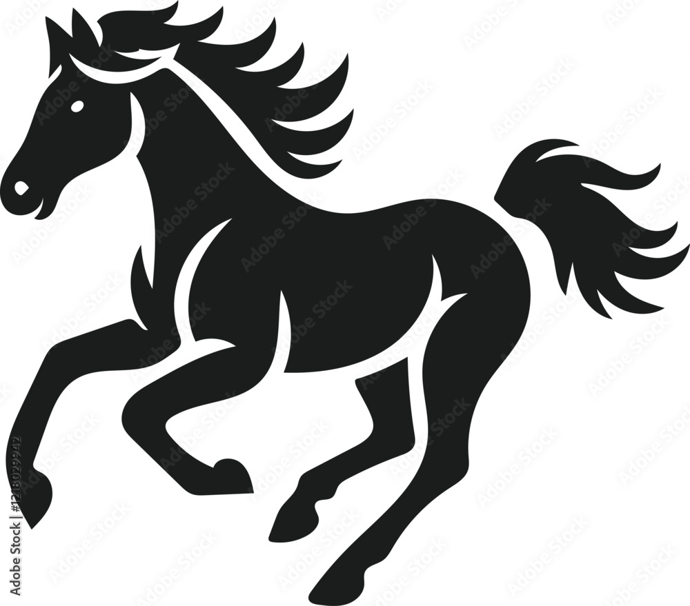 Obraz premium horse vector