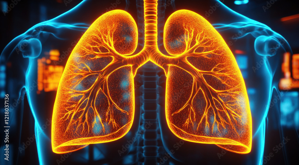 X-ray fluoroscopy, human lung imaging X-ray fluoroscopy, human lung imaging