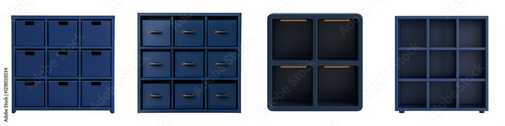 Organized storage shelves with rows of boxes drawers and cubbies for efficient home or office organization and decluttering Clean minimalist design with a modern practical appeal Organized storage shelves with rows of boxes drawers and cubbies for efficient home or office organization and decluttering Clean minimalist design with a modern practical appeal