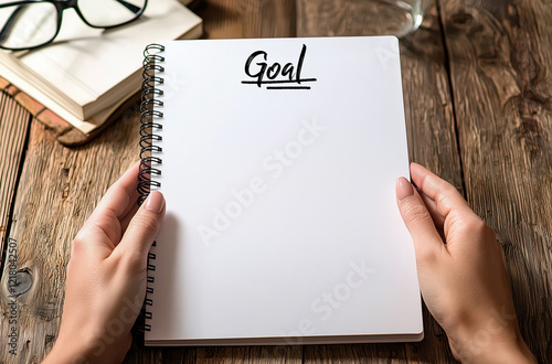 notebook with 