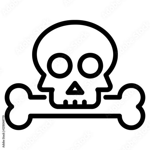 Danger glyph icon