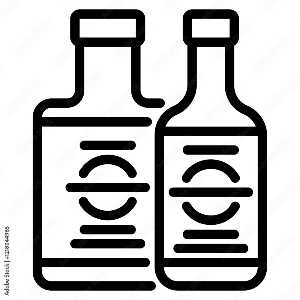 Alcohol glyph icon