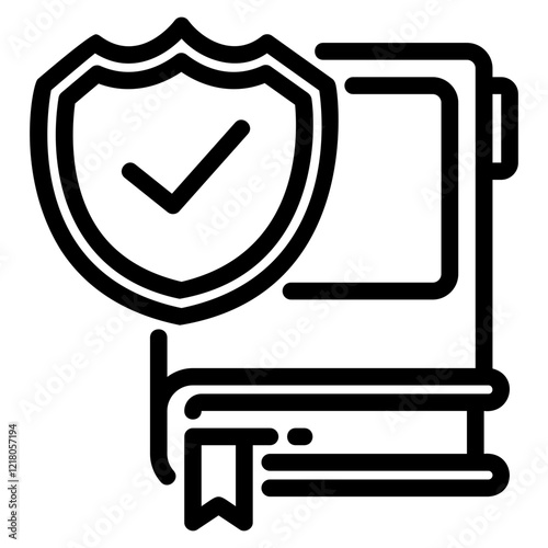 Protection glyph icon