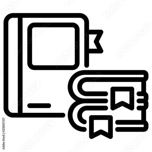 Books glyph icon