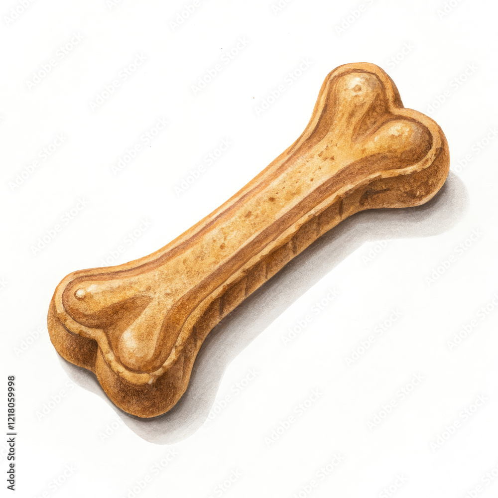 dog bone isolated on white dog bone isolated on white