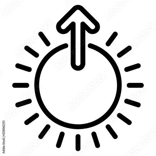 over exposure glyph icon