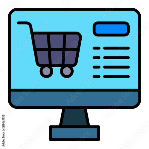 Online Shopping Icon
