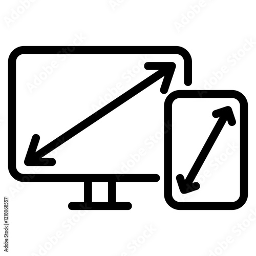 Screen glyph icon