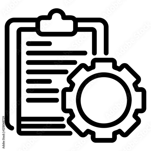 Content management glyph icon