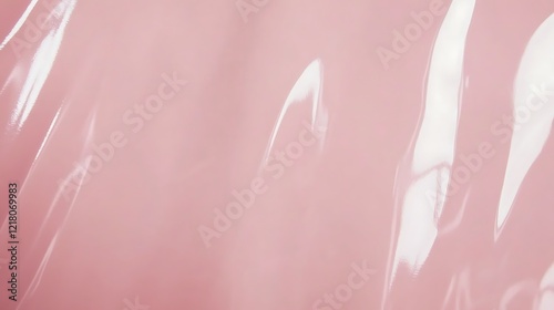 Abstract Pink Glossy Surface Texture Background