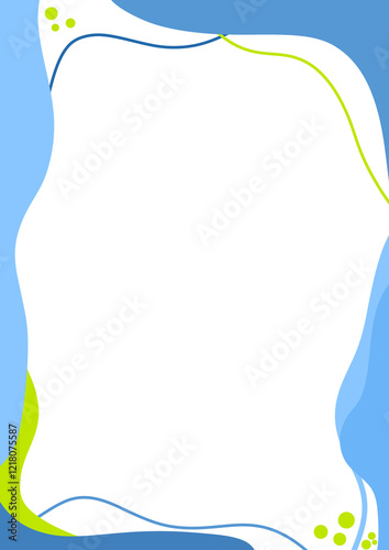 Colorful Abstract Frame Design