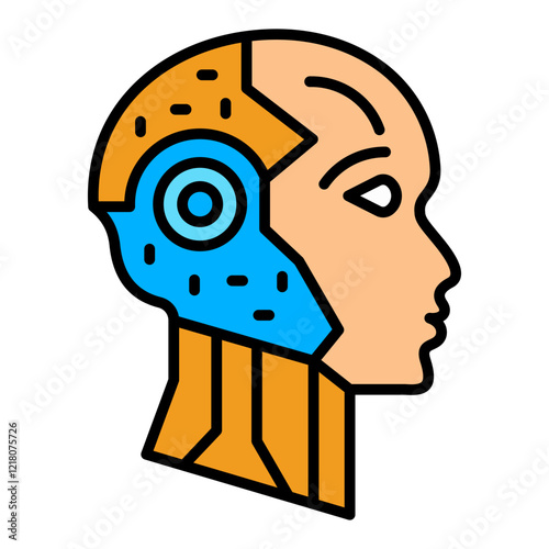 Cyborg Icon