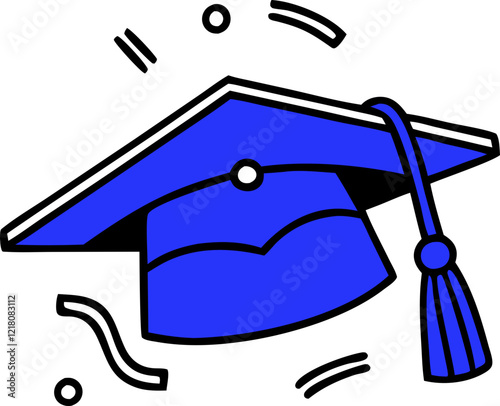 graduation svg icon