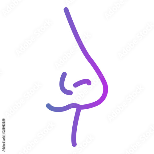 nose Gradient icon