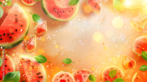 Bright Summer Vibes Watermelon Platter

 photo