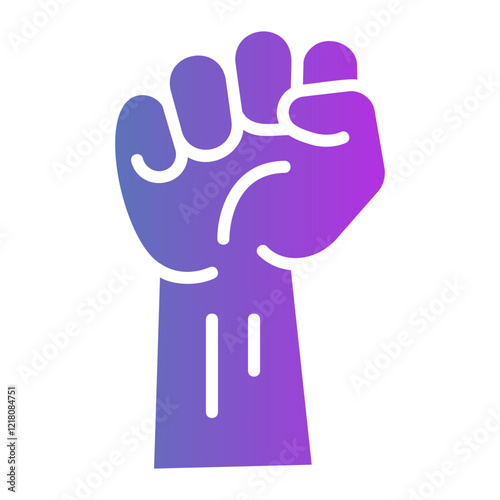 fist Gradient icon