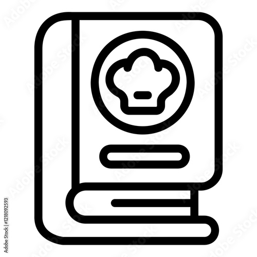 cook book Line Icon