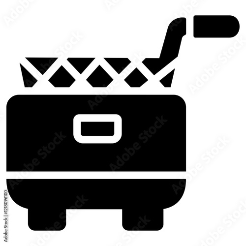 deep fryer Solid icon