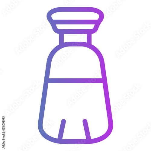 salt and papper Gradient icon