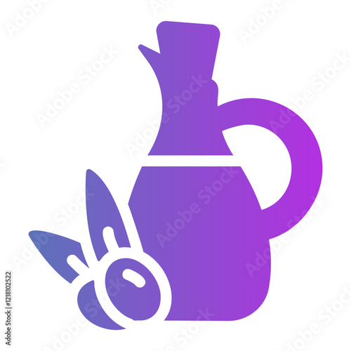 olive oil Gradient icon