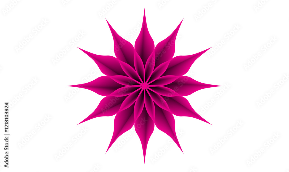 Elegant Pink Blend Flower Vector Design – Soft Floral Illustration Elegant Pink Blend Flower Vector Design – Soft Floral Illustration