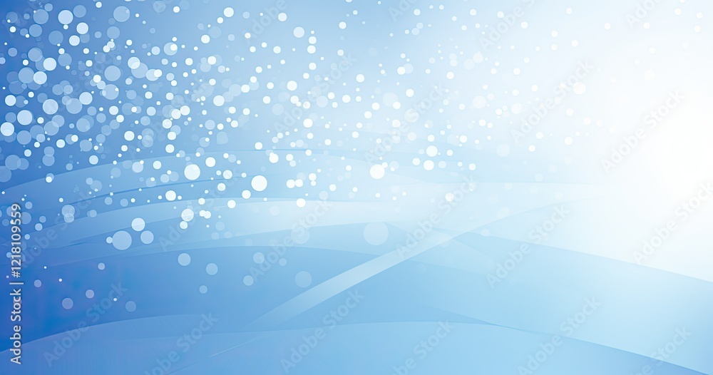A soft blue background with light bokeh effects, ideal for a calming design or presentation.