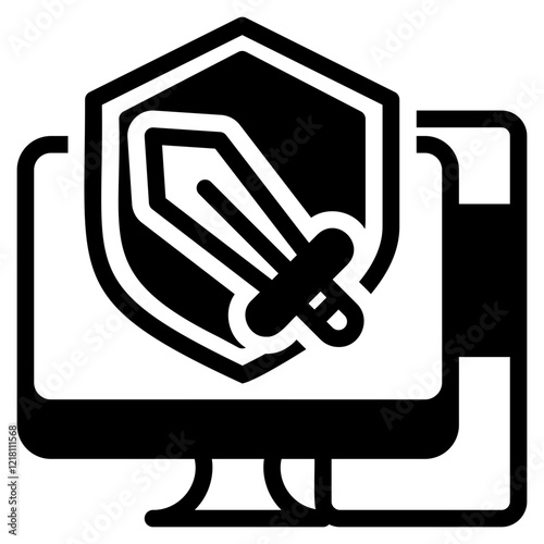 PC game glyph icon
