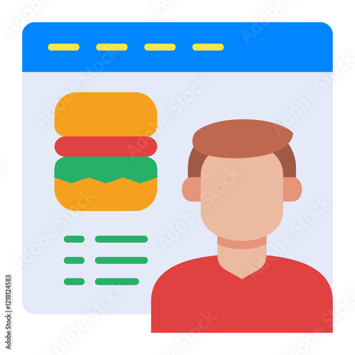 Food blogger Icon