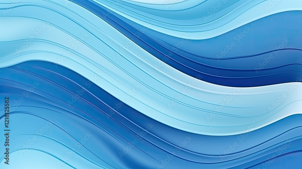Abstract waves in shades of blue, creating a soothing and fluid visual effect. Abstract waves in shades of blue, creating a soothing and fluid visual effect.