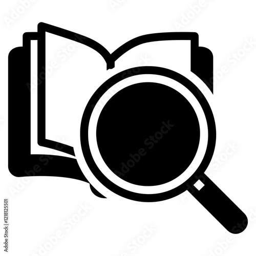 Search glyph icon