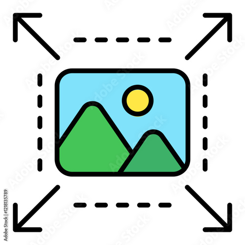 Image size Icon