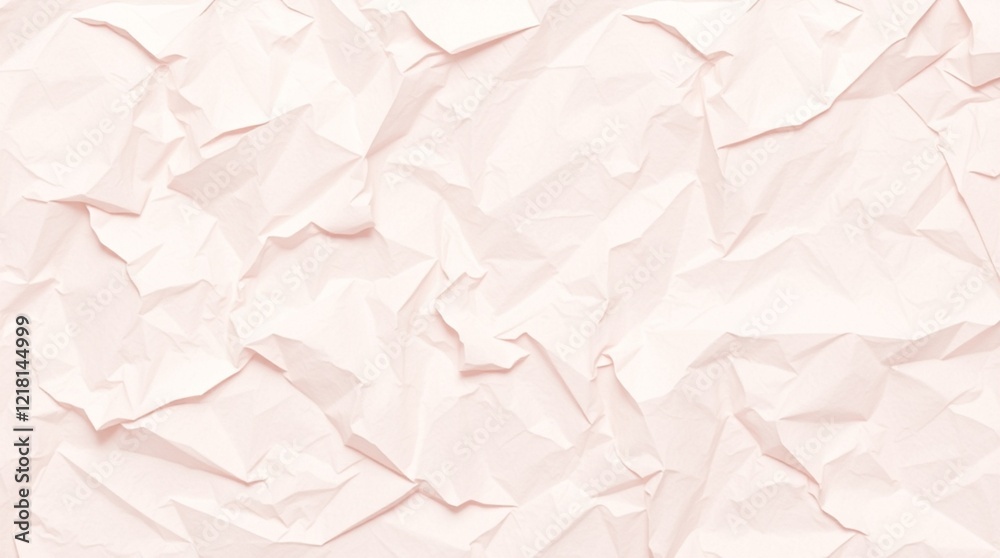 Obraz premium white crumpled paper background