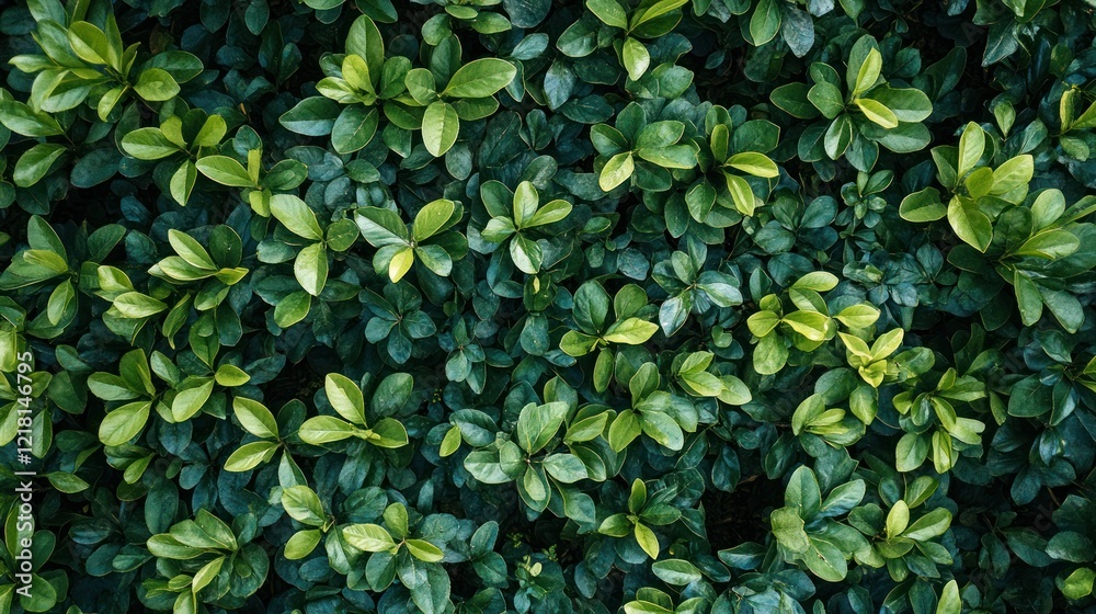 Lush green foliage background texture. Lush green foliage background texture.
