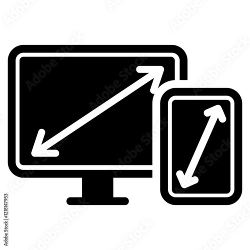 Screen glyph icon